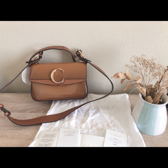 chloe caramel bag